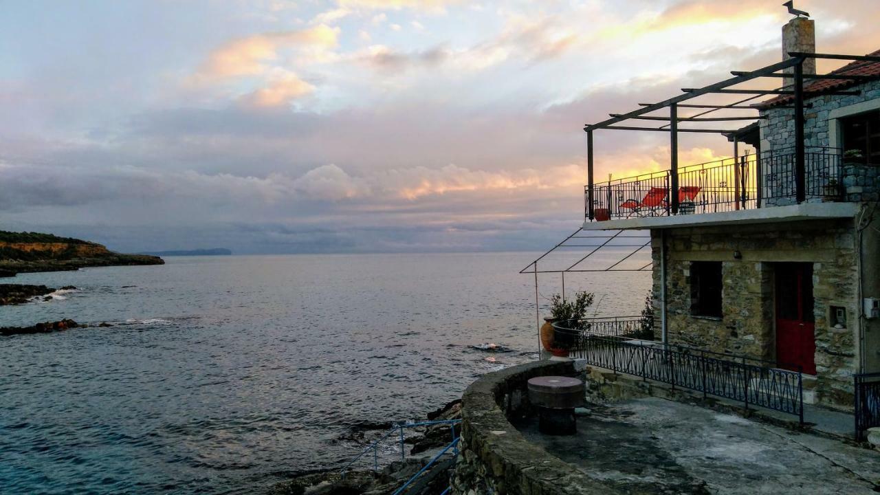 Wheelhouse Trachila Mani Villa Trakhila Exteriör bild